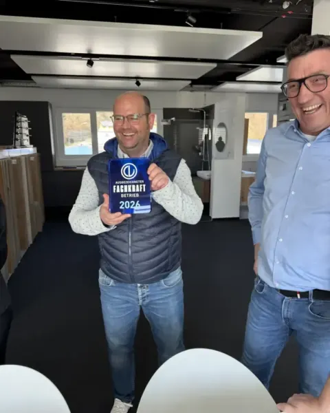 Massivbau Laux GmbH – Verleihung FACHKRAFT 2026 – Bild 1